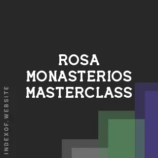 Rosa Monasterios Masterclass | Indexof