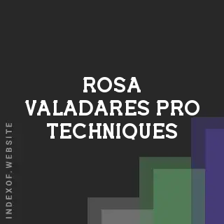 Rosa Valadares Pro Techniques | Indexof