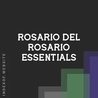 Rosario Del Rosario Essentials | Indexof