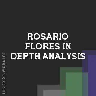 Rosario Flores In-Depth Analysis | Indexof