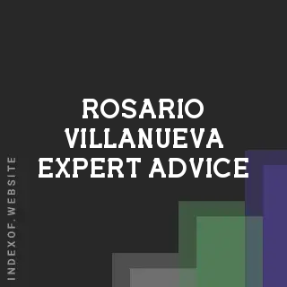 Rosario Villanueva Expert Advice | Indexof