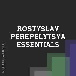 Rostyslav Perepelytsya Essentials | Indexof