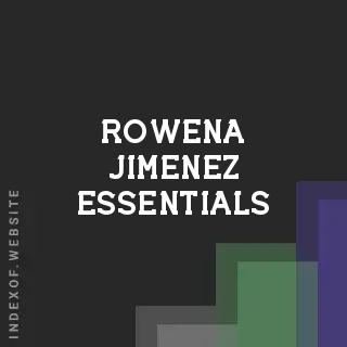 Rowena Jimenez Essentials | Indexof