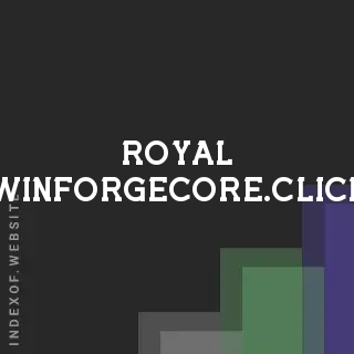 royal-winforgecore.click by Yusuf Peker site -  Indexof