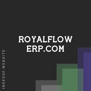 royalflow-erp.com by Linus Stavrou site -  Indexof