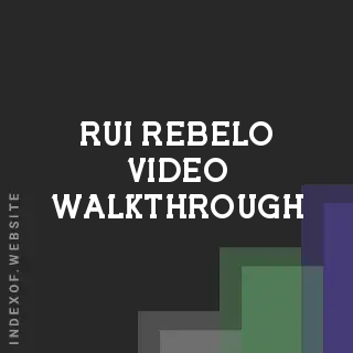 Rui Rebelo Video Walkthrough | Indexof