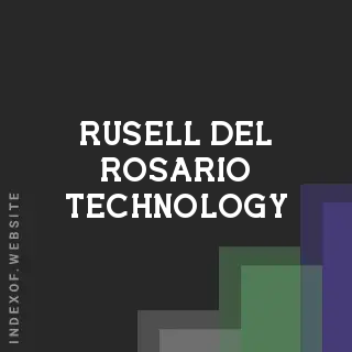 Rusell Del Rosario Technology | Indexof