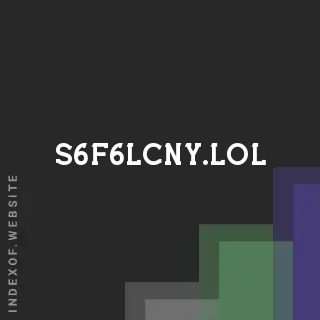 s6f6lcny.lol by Gary Law site -  Indexof