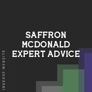 Saffron McDonald Expert Advice | Indexof