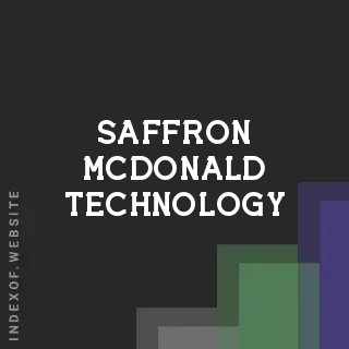 Saffron McDonald Technology | Indexof
