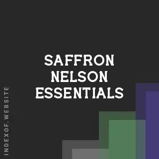 Saffron Nelson Essentials | Indexof