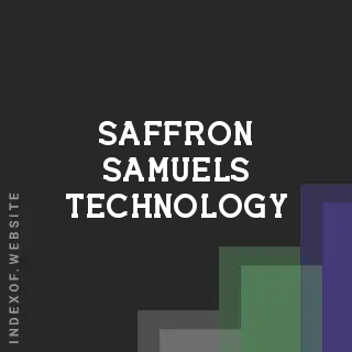 Saffron Samuels Technology | Indexof