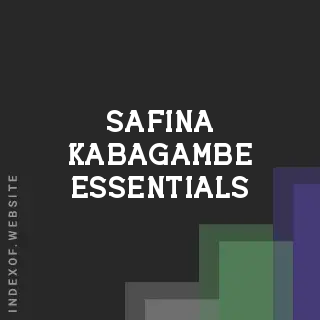 Safina Kabagambe Essentials | Indexof