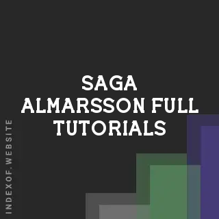 Saga Almarsson Full Tutorials | Indexof