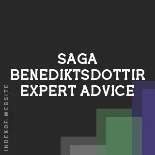 Saga Benediktsdottir Expert Advice | Indexof