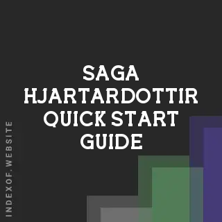 Saga Hjartardottir Quick Start Guide | Indexof