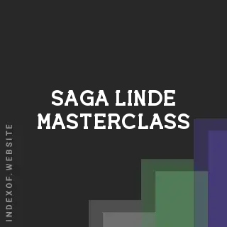 Saga Linde Masterclass | Indexof