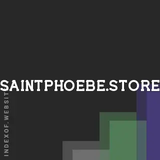 saintphoebe.store by Lars Bruun site -  Indexof