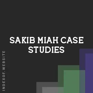 Sakib Miah Case Studies | Indexof