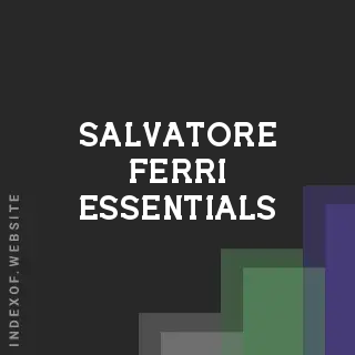 Salvatore Ferri Essentials | Indexof