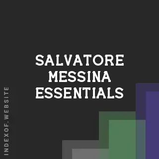 Salvatore Messina Essentials | Indexof