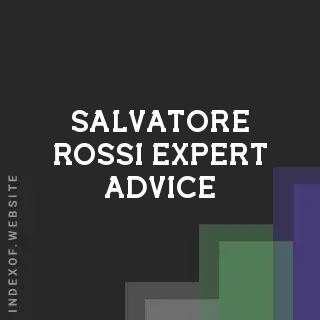 Salvatore Rossi Expert Advice | Indexof
