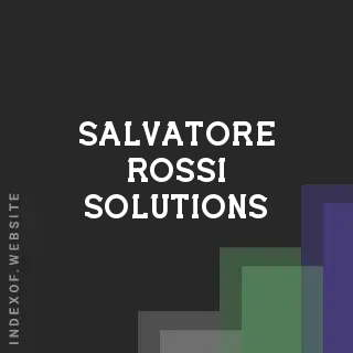 Salvatore Rossi Solutions | Indexof