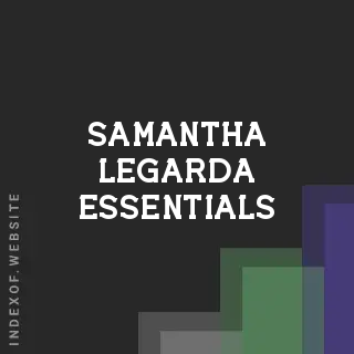 Samantha Legarda Essentials | Indexof