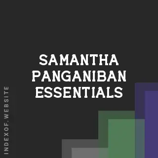 Samantha Panganiban Essentials | Indexof