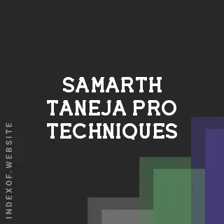 Samarth Taneja Pro Techniques | Indexof