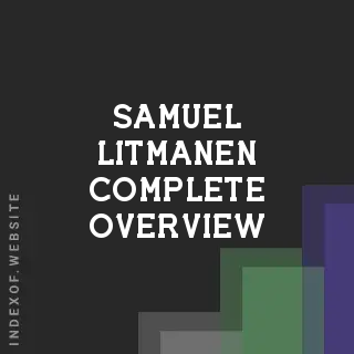 Samuel Litmanen Complete Overview | Indexof