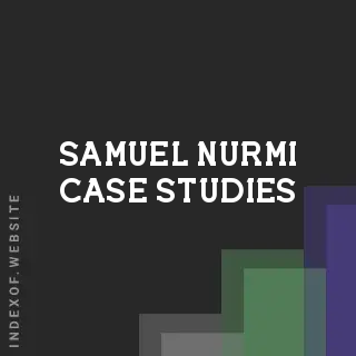 Samuel Nurmi Case Studies | Indexof