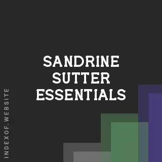 Sandrine Sutter Essentials | Indexof