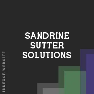 Sandrine Sutter Solutions | Indexof