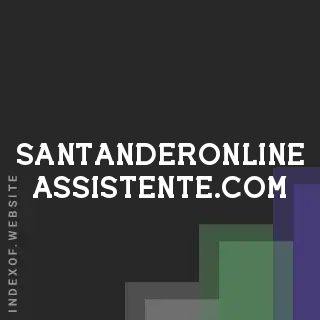 santanderonline-assistente.com by Abrar Afrin site -  Indexof