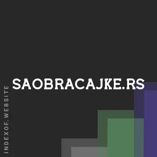 saobracajke.rs by Cristina Sanna site -  Indexof