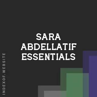Sara Abdellatif Essentials | Indexof