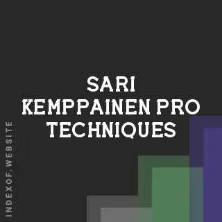 Sari Kemppainen Pro Techniques | Indexof