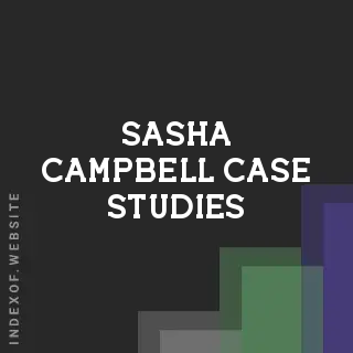 Sasha Campbell Case Studies | Indexof