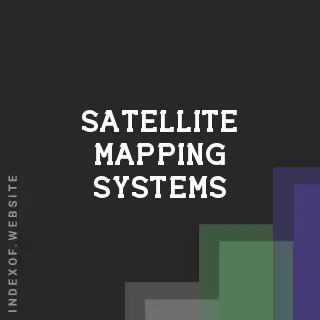 satellite mapping systems | Indexof