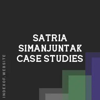 Satria Simanjuntak Case Studies | Indexof