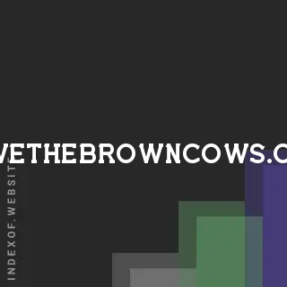 savethebrowncows.org by Beris Madden site -  Indexof