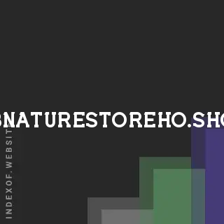 sbnaturestoreho.shop by Embla Valsdottir site -  Indexof