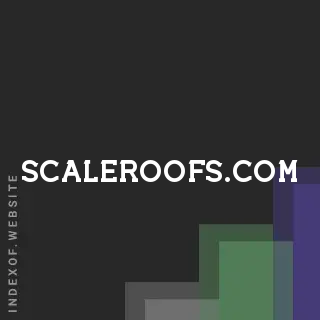 scaleroofs.com by Jarrah Walker site -  Indexof