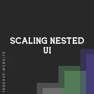 Scaling Nested UI: Applying localScale in Vertical and Grid Layout Groups - Indexof