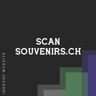 scan-souvenirs.ch by Priya Maheshwari site -  Indexof