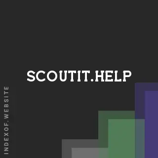 scoutit.help by Dora Arnadottir site -  Indexof