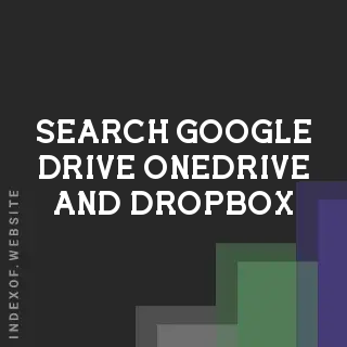 How to Search Google Drive, OneDrive, and Dropbox Simultaneously