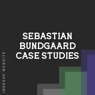 Sebastian Bundgaard Case Studies | Indexof