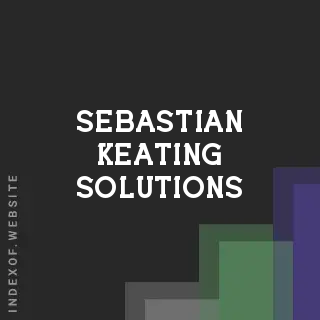 Sebastian Keating Solutions | Indexof